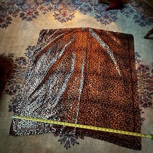 Leopard Print Skirt